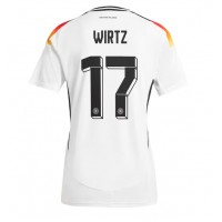 Camiseta Alemania Florian Wirtz #17 Primera Equipación Replica Eurocopa 2024 mangas cortas